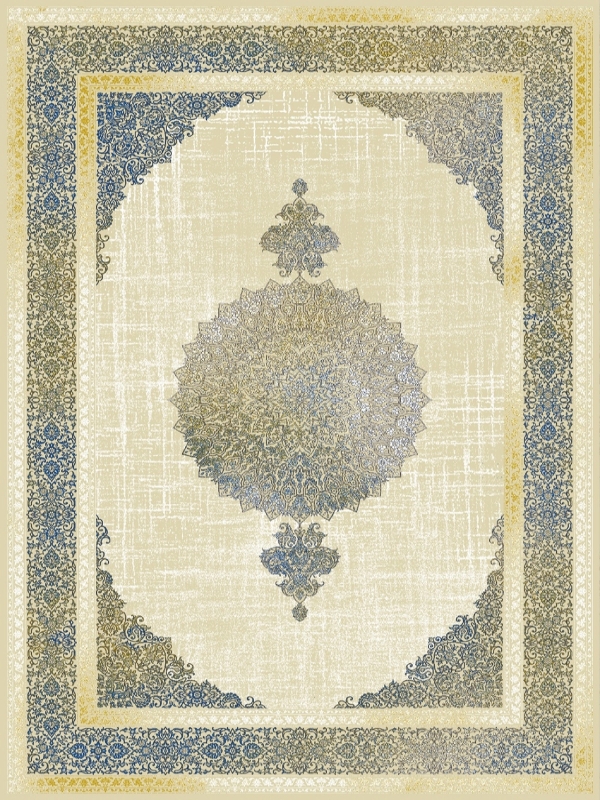 فرش 700 شانه وینتیج طلاکوب کد 5293 فردین